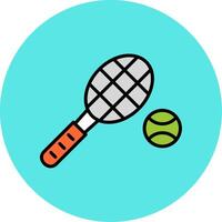 Tennis-Vektor-Symbol vektor