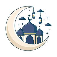 islamic ramadan kareem illustration design vektor