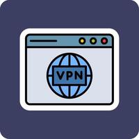 vpn vektor ikon