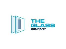 kreativ Brief ich Glas zum Unternehmen Logo, Brief durch Kristall Glas funktioniert Symbol vektor