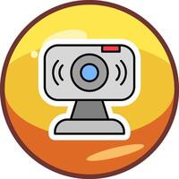 Webcam-Vektor-Symbol vektor