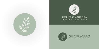 Olive Öl Blume Logo angewendet zum Schönheit und Spa Unternehmen Logo. Logo von Oliven auf ein Ast. modern Logo in der Reihe Stil auf das Farbe Stelle. minimalistisch Blumen- Vektor Illustration.