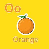 vektor illustration av orange flashcards