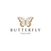 ai generiert Schmetterling Logo Symbol Design Vektor