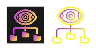 Vektorsymbol für die Datenvisualisierung vektor