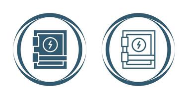 elektrisk panel vektor ikon