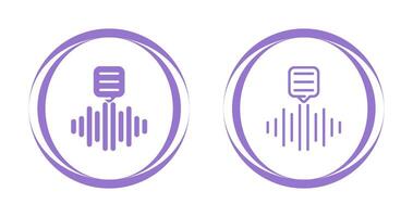 Digital Stimme Recorder Vektor Symbol