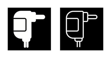 Plug-Vektor-Symbol vektor