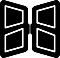 Tür-Vektor-Symbol vektor