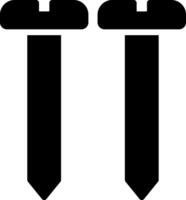 Nägel-Vektor-Symbol vektor