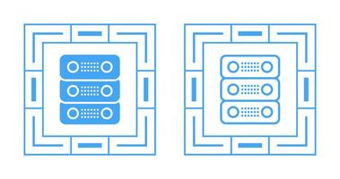 gewidmet Server Vektor Symbol