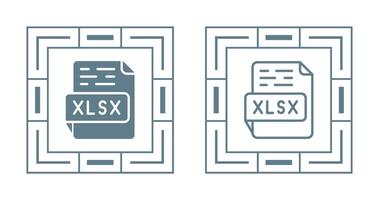 xlsx-Vektorsymbol vektor