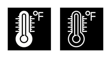 Thermometer-Vektor-Symbol vektor