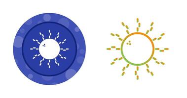 Sonnenvektorikone vektor