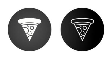 Pizza-Vektor-Symbol vektor