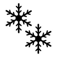 Schneeflocken-Vektor-Symbol vektor