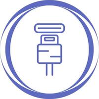 Plug-Vektor-Symbol vektor