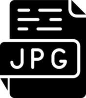 jpg-Vektorsymbol vektor