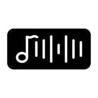 audio vektor ikon