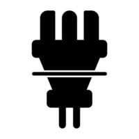 Plug-Vektor-Symbol vektor