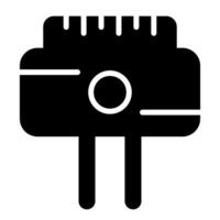 Plug-Vektor-Symbol vektor