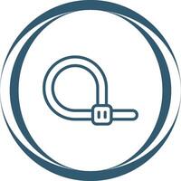 Kabel Krawatte Spanner Vektor Symbol