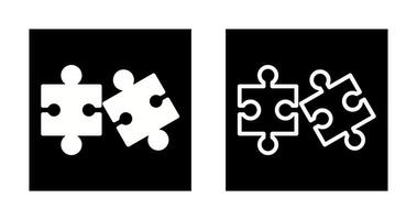 Puzzle-Spiel-Vektor-Symbol vektor