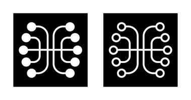 neural Netzwerke Vektor Symbol