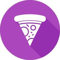 Pizza-Vektor-Symbol vektor