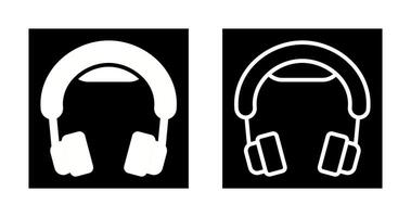 Headset-Vektor-Symbol vektor