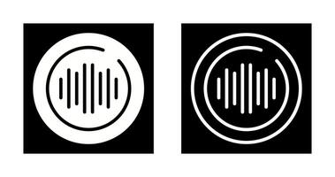 Audio- Spektrum Kreis Vektor Symbol