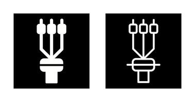 Kabel Beendigung Ärmel Vektor Symbol