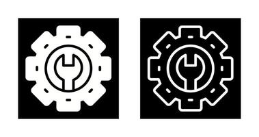 Cog-Vektor-Symbol vektor