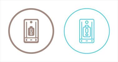 Vektorsymbol für Batteriestand vektor