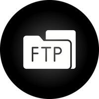 ftp Zugriff Vektor Symbol