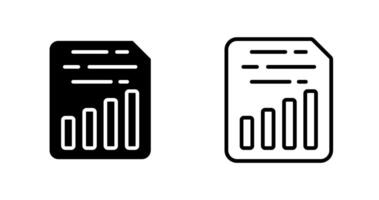 dokumentera Föra in Diagram vektor ikon