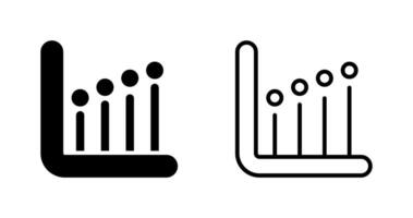 Statistik-Vektorsymbol vektor