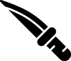 Messer-Vektor-Symbol vektor
