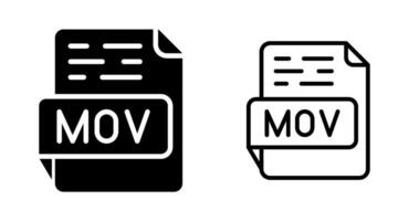 mov-Vektorsymbol vektor