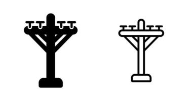 elektrisch Pole Vektor Symbol