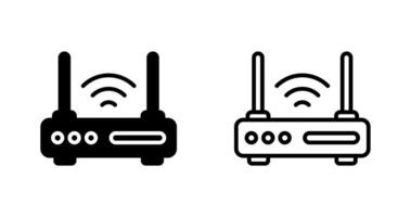 Router-Vektor-Symbol vektor