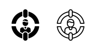 Kunde Segmentierung Vektor Symbol