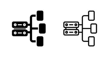 data arkitektur vektor ikon