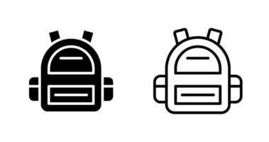 Rucksack-Vektor-Symbol vektor