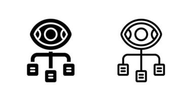 Vektorsymbol für die Datenvisualisierung vektor