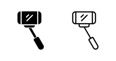 Selfie-Stick-Vektorsymbol vektor