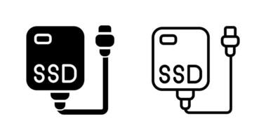 extern sSD vektor ikon