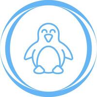 Pinguin-Vektor-Symbol vektor