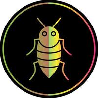 Insekt Glyphe fällig Farbe Symbol vektor