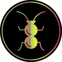 Formicidae Glyphe fällig Farbe Symbol vektor